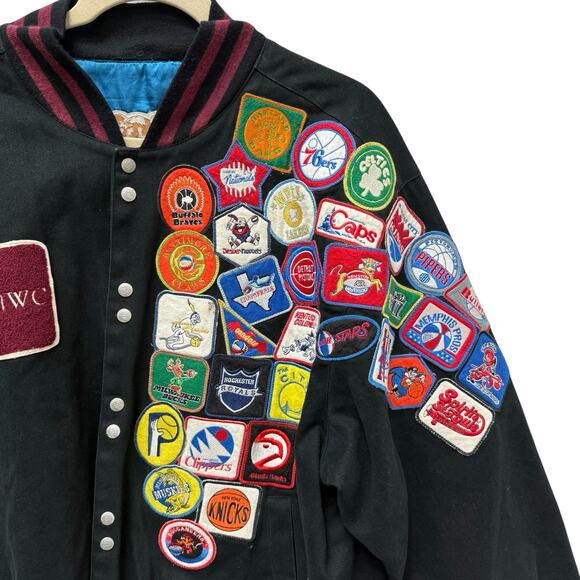 VTG Jeff Hamilton NBA/ABA Hardwood Classics Jacket 4XL - Picture 4 of 11